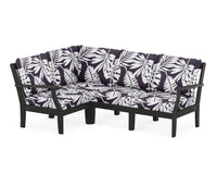 Thumbnail for Trex Yacht Club Modular 4-Piece Deep Seating Set