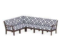 Thumbnail for Trex Yacht Club Modular 6-Piece Deep Seating Set