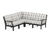 Thumbnail for Trex Yacht Club Modular 5-Piece Deep Seating Set