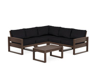 Thumbnail for Trex Eastport 6-Piece Deep Seating Sectional + Coffee Table Set