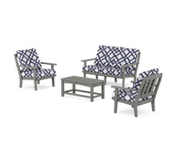 Thumbnail for Trex Cape Cod 4-Piece Deep Seating Set with Loveseat