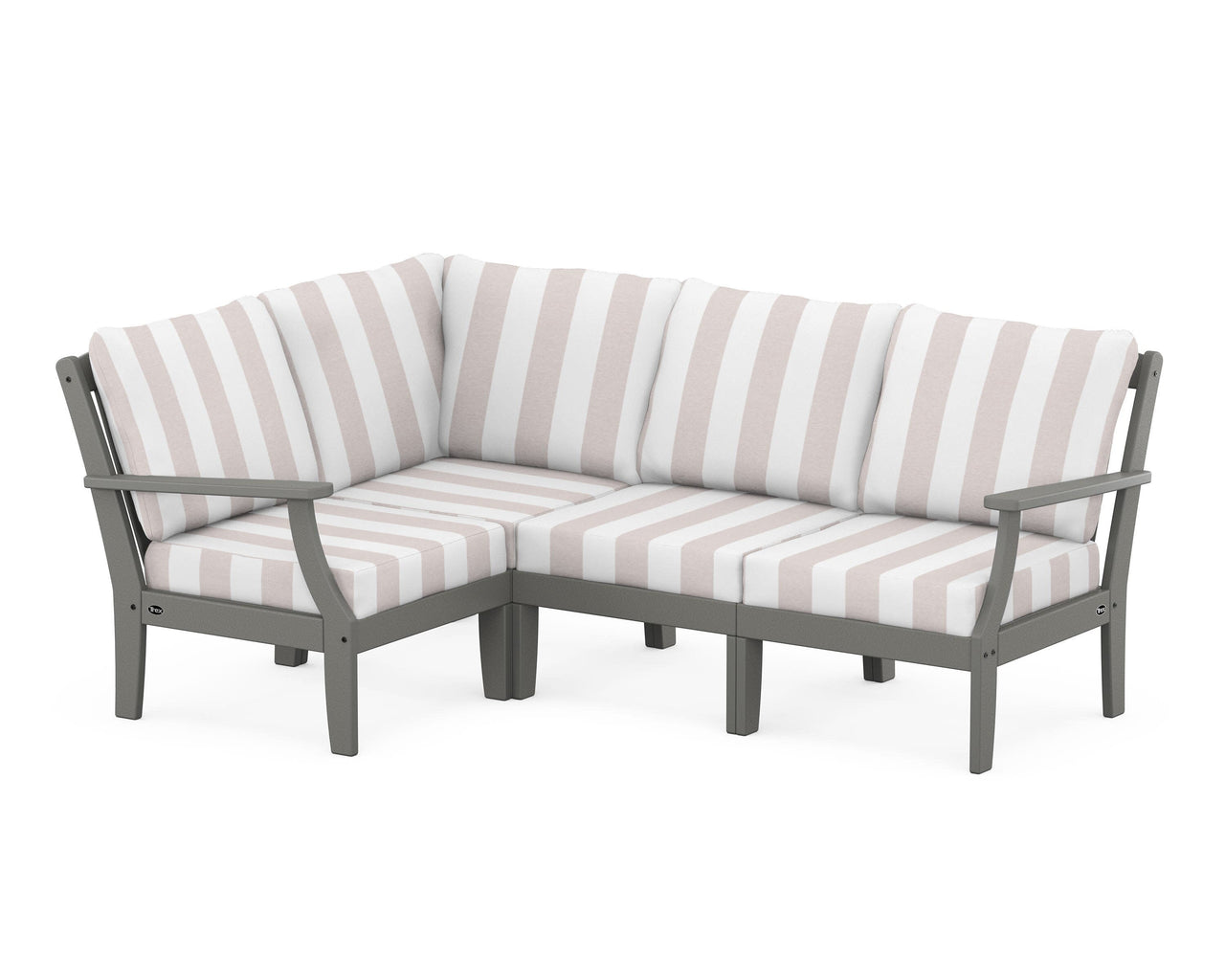 Trex Yacht Club Modular 4-Piece Deep Seating Set