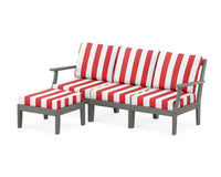 Thumbnail for Trex Yacht Club Modular 4-Piece Deep Seating Set with Ottoman