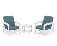 Thumbnail for Trex Rockport Club 3-Piece Deep Seating Conversation Set