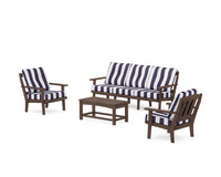 Thumbnail for Trex Cape Cod 4-Piece Deep Seating Set with Sofa