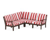 Thumbnail for Trex Yacht Club Modular 5-Piece Deep Seating Set