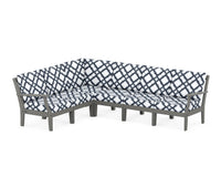 Thumbnail for Trex Yacht Club Modular 6-Piece Deep Seating Set