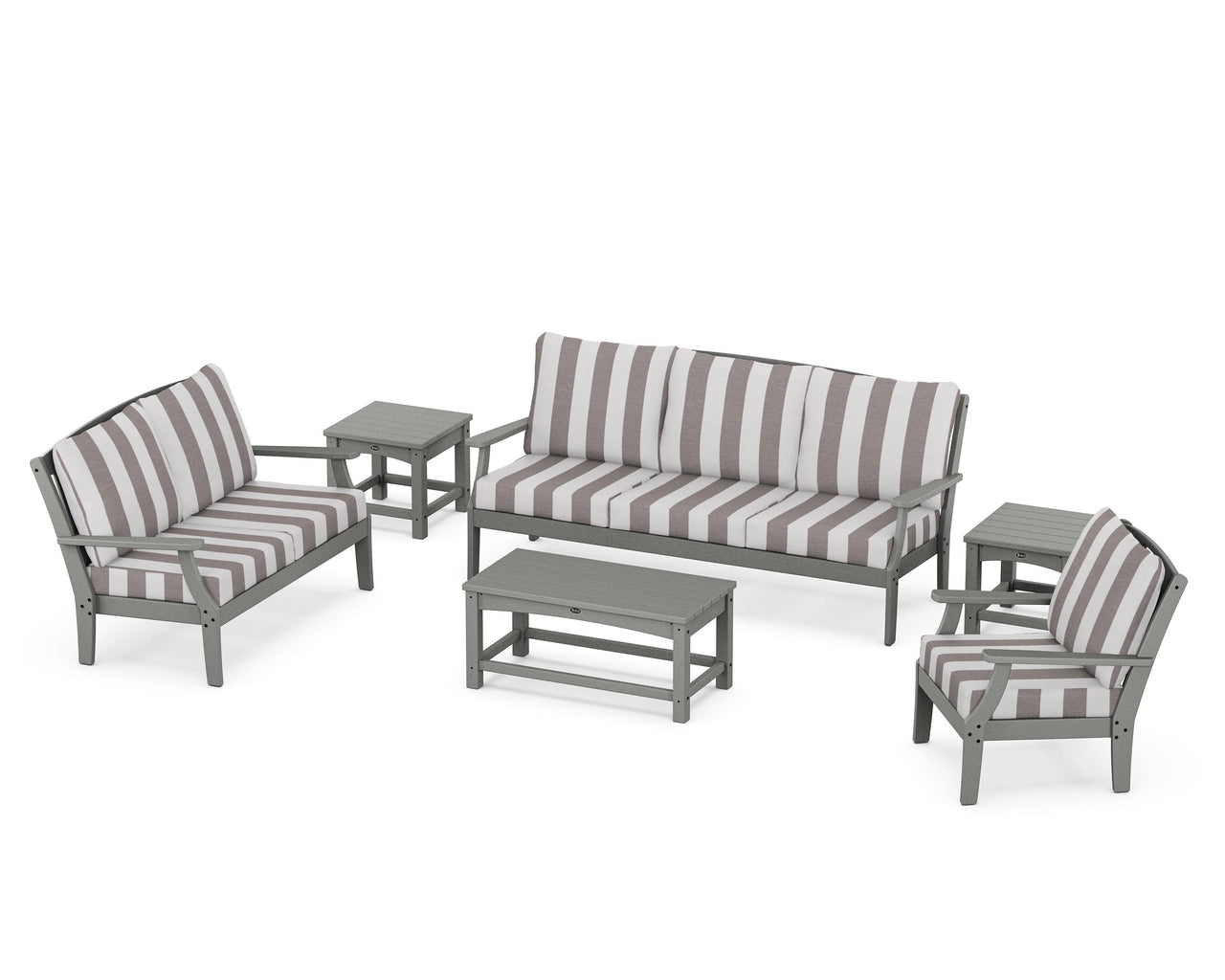 Trex Yacht Club 6-Piece Deep Seating Set
