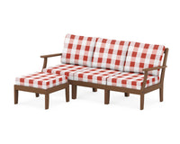 Thumbnail for Trex Yacht Club Modular 4-Piece Deep Seating Set with Ottoman