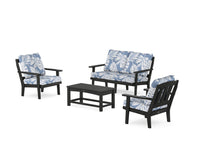 Thumbnail for Trex Cape Cod 4-Piece Deep Seating Set with Loveseat