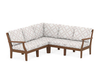 Thumbnail for Trex Yacht Club Modular 5-Piece Deep Seating Set