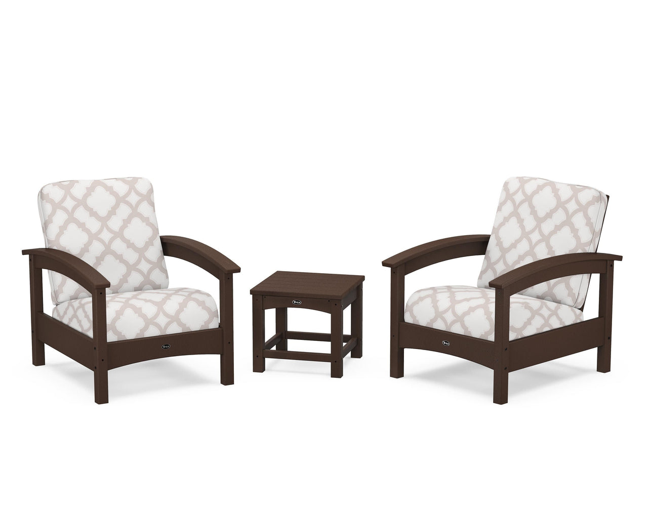 Trex Rockport Club 3-Piece Deep Seating Conversation Set