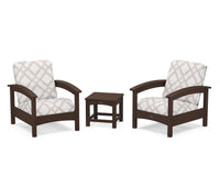 Thumbnail for Trex Rockport Club 3-Piece Deep Seating Conversation Set