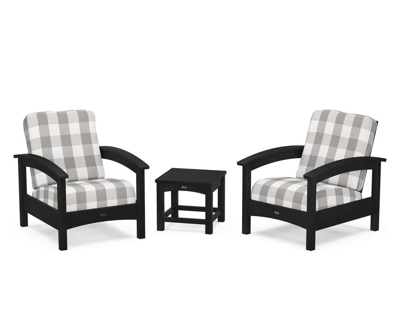 Trex Rockport Club 3-Piece Deep Seating Conversation Set