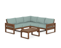 Thumbnail for Trex Eastport 6-Piece Deep Seating Sectional + Coffee Table Set