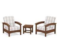 Thumbnail for Trex Rockport Club 3-Piece Deep Seating Conversation Set