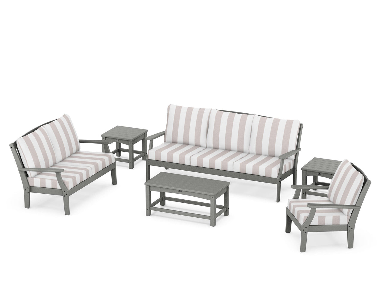 Trex Yacht Club 6-Piece Deep Seating Set