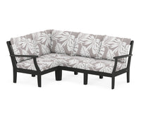 Thumbnail for Trex Yacht Club Modular 4-Piece Deep Seating Set
