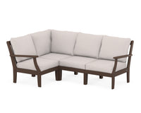 Thumbnail for Trex Yacht Club Modular 4-Piece Deep Seating Set