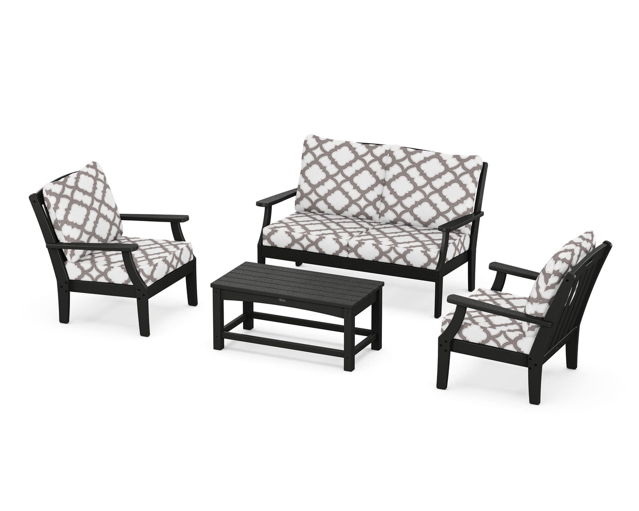 Trex Yacht Club 4-Piece Deep Seating Chair Set