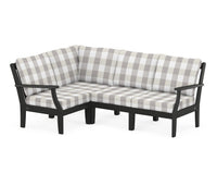 Thumbnail for Trex Yacht Club Modular 4-Piece Deep Seating Set