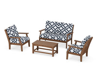 Thumbnail for Trex Yacht Club 4-Piece Deep Seating Chair Set