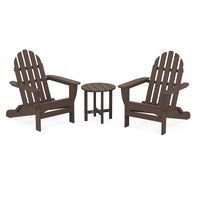 Thumbnail for POLYWOOD Classic Folding Adirondack 3 Piece Set