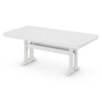 Thumbnail for Polywood Nautical Trestle 38 X 72 Inch Dining Table