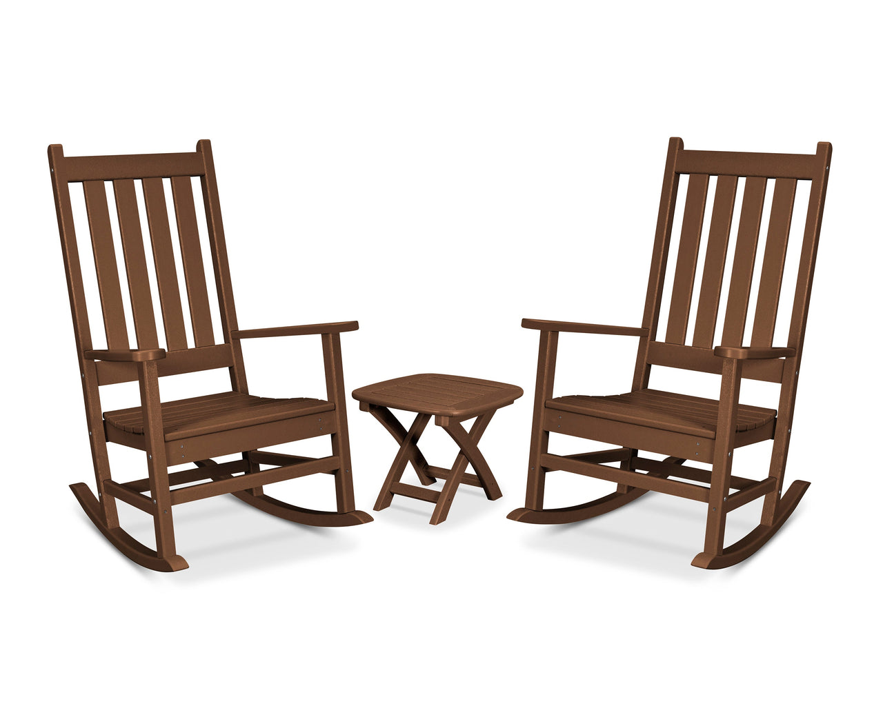 Trex Cape Cod 3-Piece Porch Rocking Chair Set