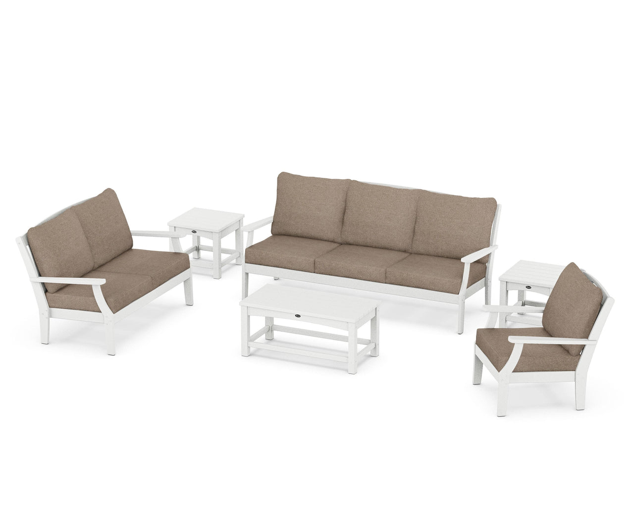 Trex Yacht Club 6-Piece Deep Seating Set