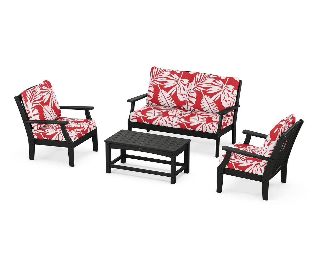 Trex Yacht Club 4-Piece Deep Seating Chair Set