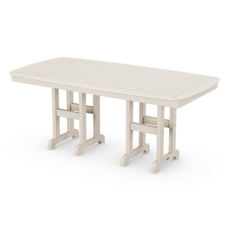 Polywood Nautical 37 X 72 Inch Dining Table