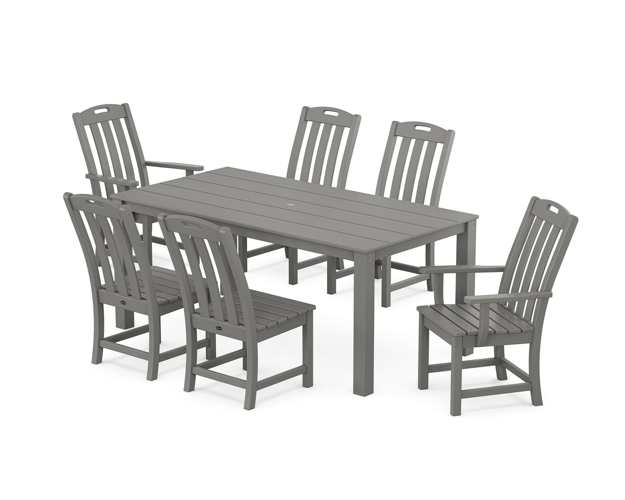 Trex Yacht Club 7-Piece Parsons Dining Set