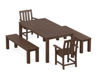 Thumbnail for Trex Cape Cod 5-Piece Parsons Dining Set with Benches