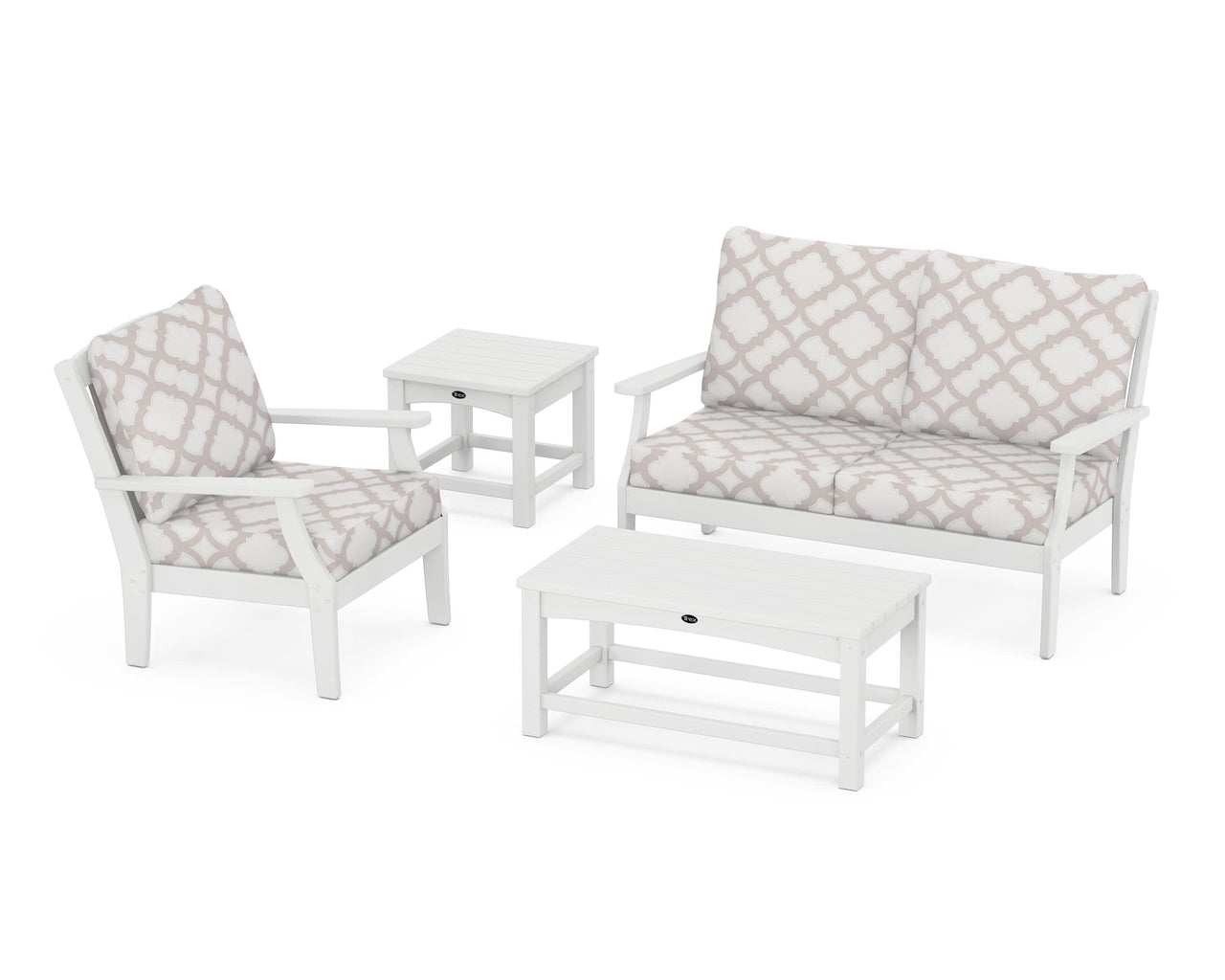 Trex Yacht Club 4-Piece Deep Seating Set