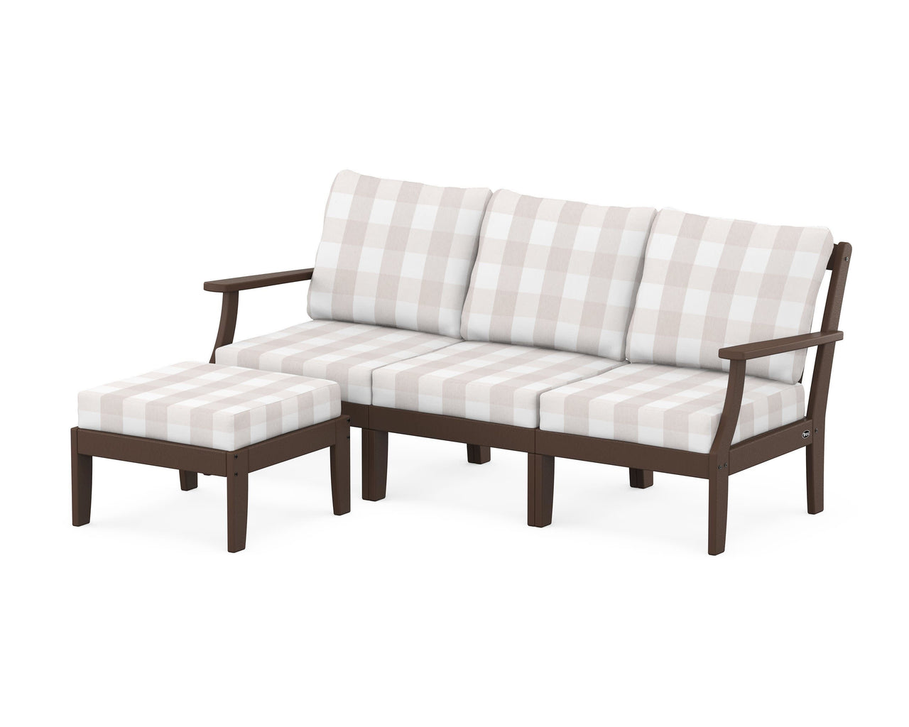Trex Yacht Club Modular 4-Piece Deep Seating Set with Ottoman