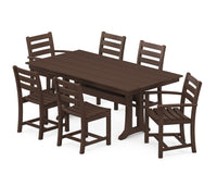 Thumbnail for Trex Monterey Bay 7-Piece Farmhouse Trestle Dining Set