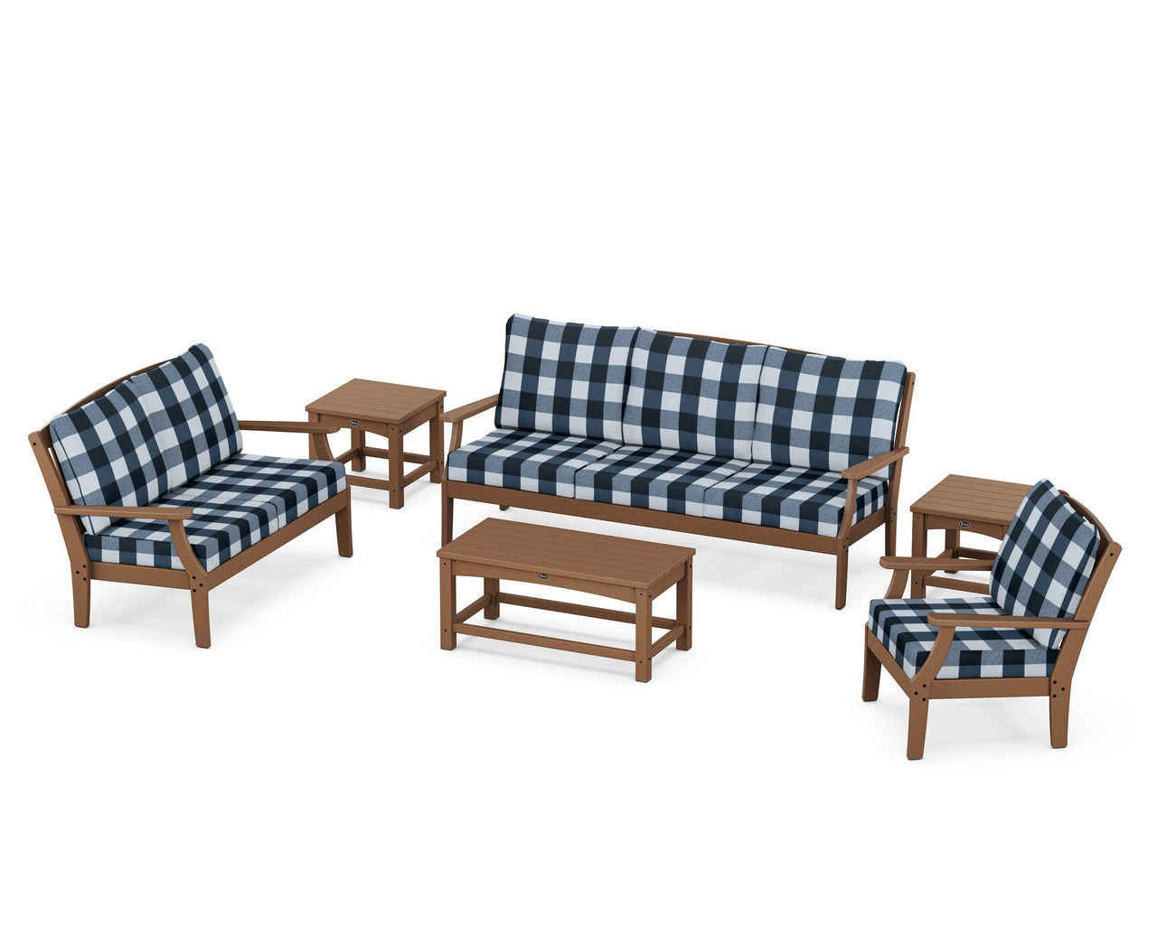 Trex Yacht Club 6-Piece Deep Seating Set