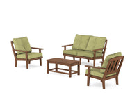 Thumbnail for Trex Cape Cod 4-Piece Deep Seating Set with Loveseat