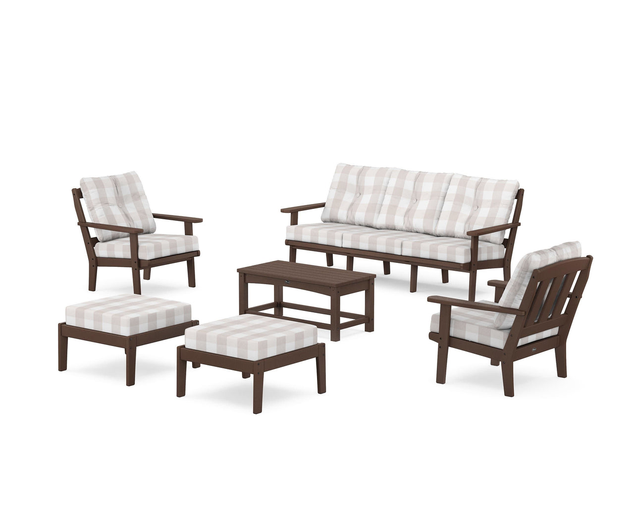 Trex Cape Cod 6-Piece Lounge Sofa Set