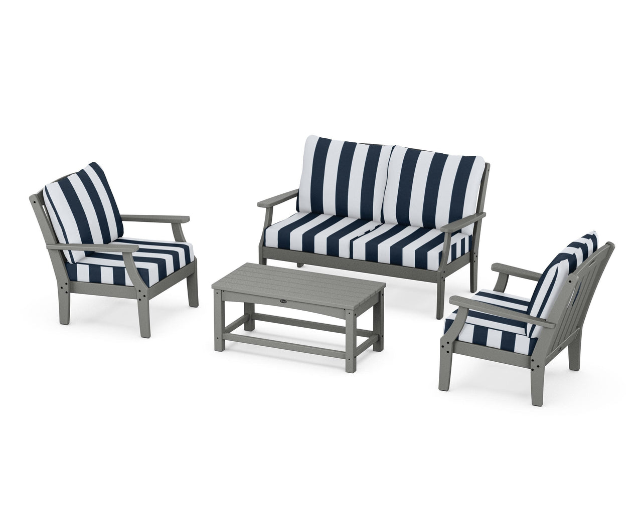 Trex Yacht Club 4-Piece Deep Seating Chair Set