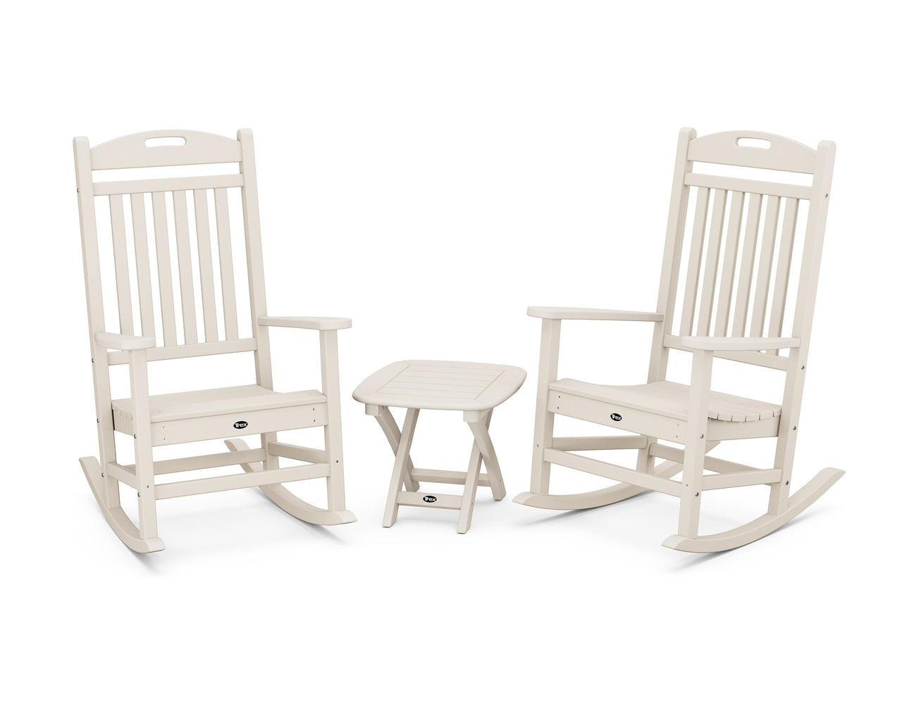 Trex Yacht Club 3-Piece Rocker Set - Sand Castle