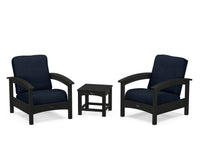 Thumbnail for Trex Rockport Club 3-Piece Deep Seating Conversation Set