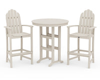 Thumbnail for Trex Cape Cod 3-Piece Round Bar Set - Sand Castle