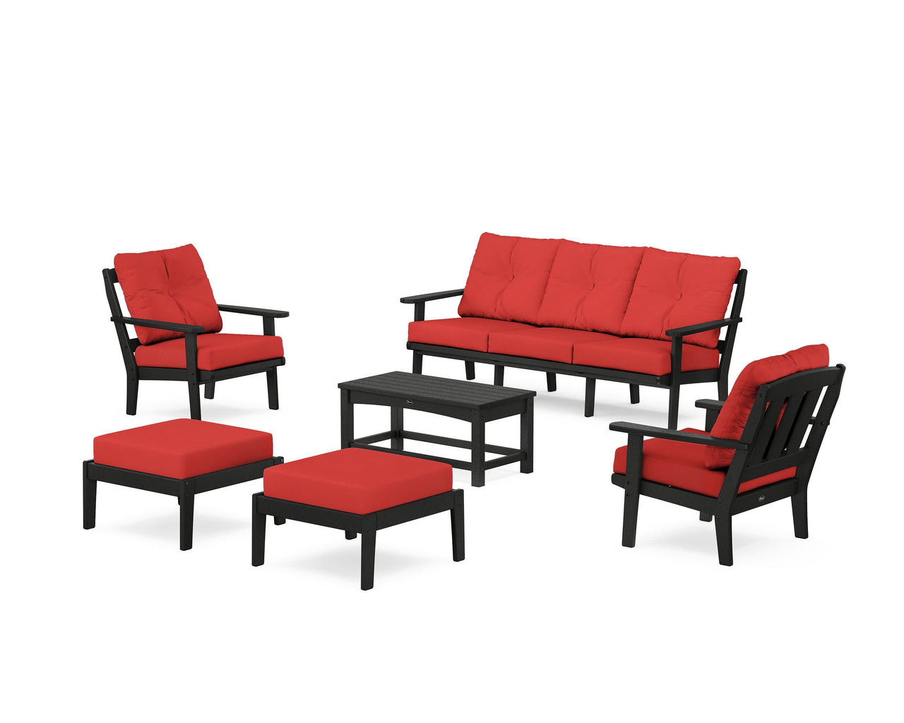 Trex Cape Cod 6-Piece Lounge Sofa Set