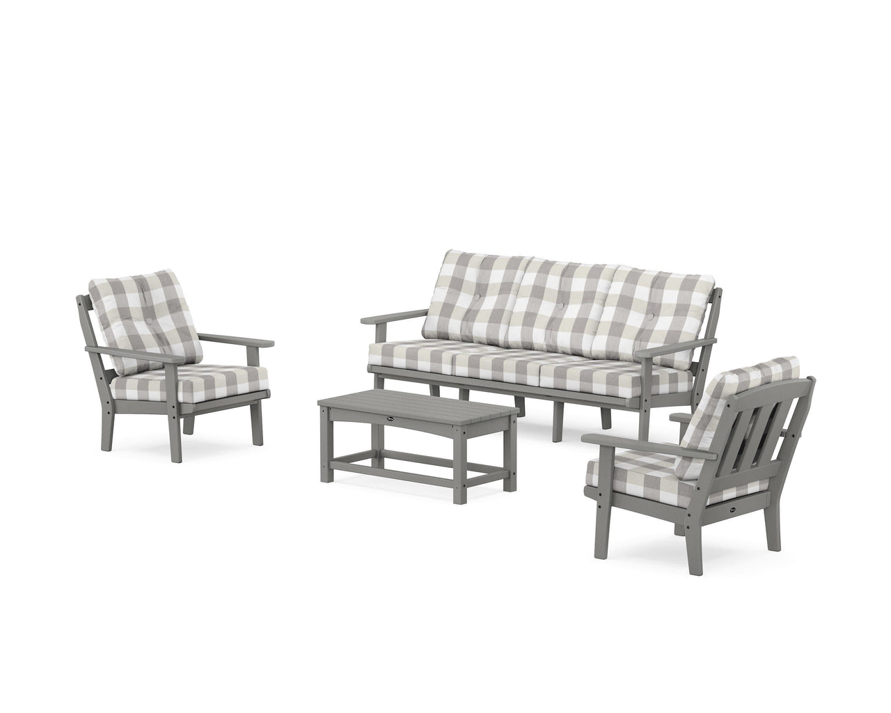 Trex Cape Cod 4-Piece Deep Seating Set with Sofa