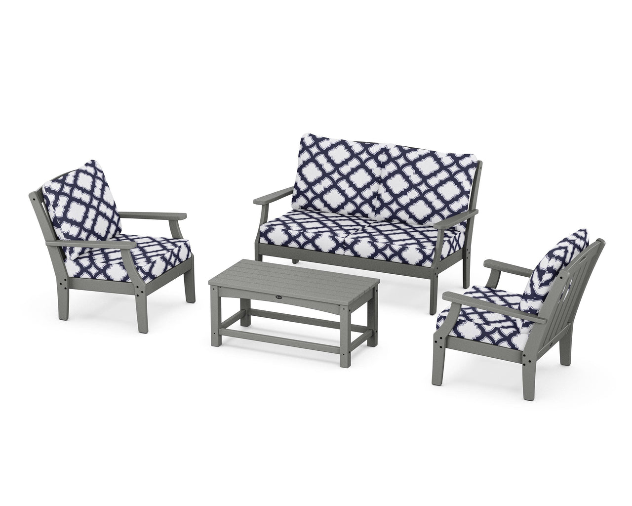Trex Yacht Club 4-Piece Deep Seating Chair Set