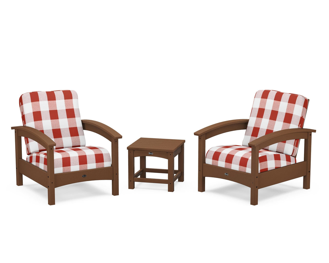 Trex Rockport Club 3-Piece Deep Seating Conversation Set
