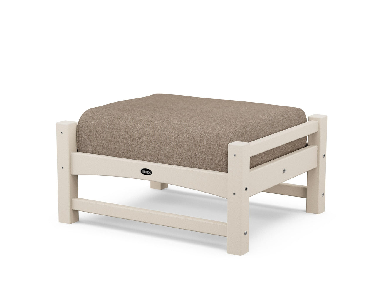Trex Rockport Club Ottoman - Sand Castle