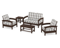 Thumbnail for Trex Rockport Club 6-Piece Deep Seating Conversation Set